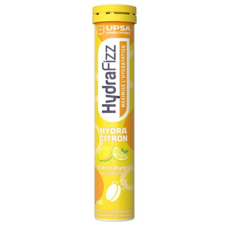 HydraFizz - Hydra - Lemon Flavour - UPSA - 16 tablets
