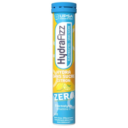 HydraFizz - HydraZer - Lemon Flavour - UPSA - 16 tablets