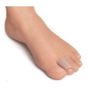 Gel & Fabric Protective Tube – Toes – Orliman – Size L – 35 mm – 1 Unit