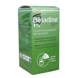 Betadine 1% - Mouthwash - Cooper - 200 ml