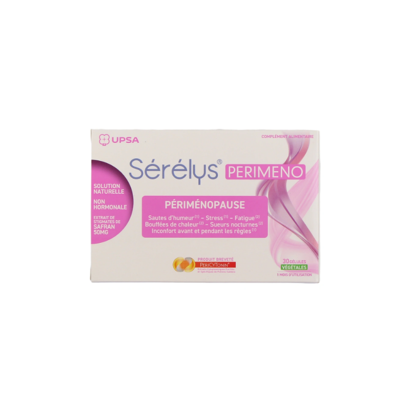 Sérélys Perimeno - Perimenopause - UPSA - 30 vegetarian capsules
