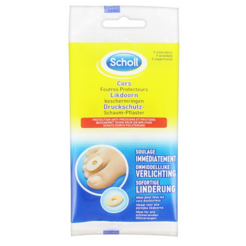 Feutres Protecteurs - Cors - Scholl - 9 unités