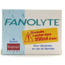 Fanolyte – for rehydration in cases of diarrhoea – 10 sachets
