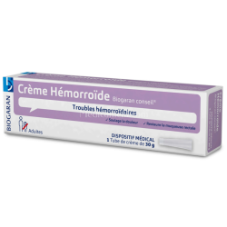 Haemorrhoid Cream - Haemorrhoid problems - Biogaran Advice - 30g