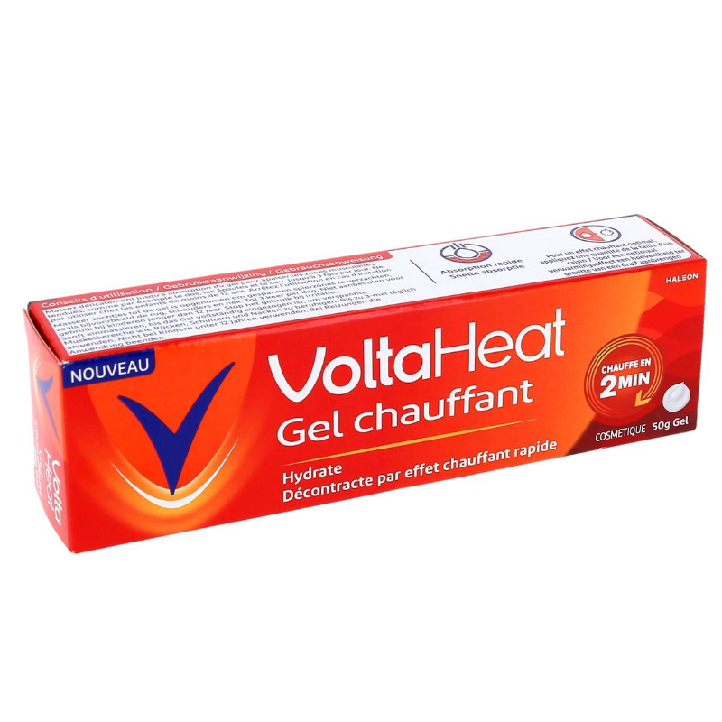 Gel  Chauffant - Hydrate & Décontracte - Voltaheat - 50g
