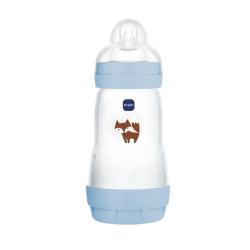  Biberon Bio Easy Start - Anti-colique - 2+ Mois - MAM - 260 ml - Mam
