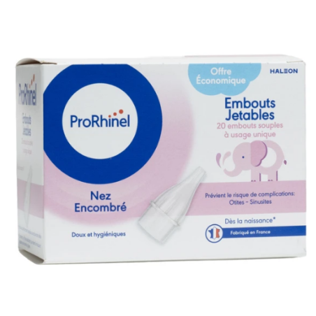 Prorhinel 20 Soft Disposable Tips For Baby Fly