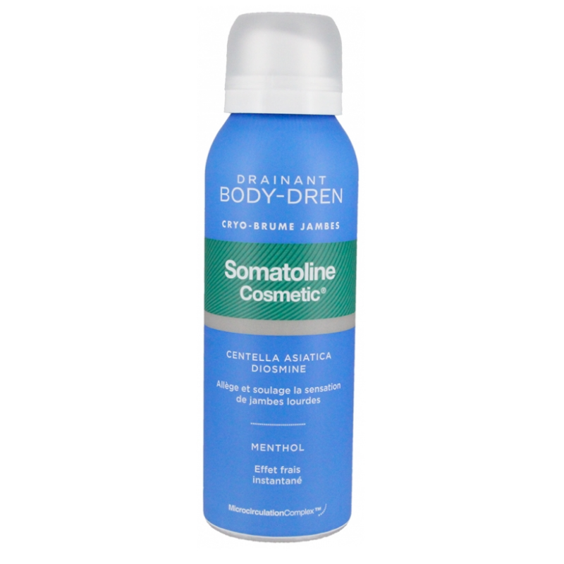 Body-Dren Drainage - Cryo Mist for Legs - Somatoline Cosmetic - Heavy Legs - 100 ml