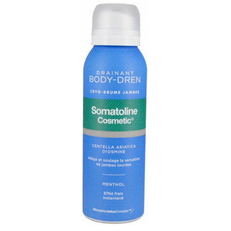 Body-Dren Drainage - Cryo Mist for Legs - Somatoline Cosmetic - Heavy Legs - 100 ml