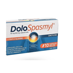 DoloSpasmyl 60mg/300mg - Douleurs Digestives - 30 Capsules molles