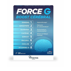 Force G Boost Cérébral - Nutrisanté - 30 Gélules