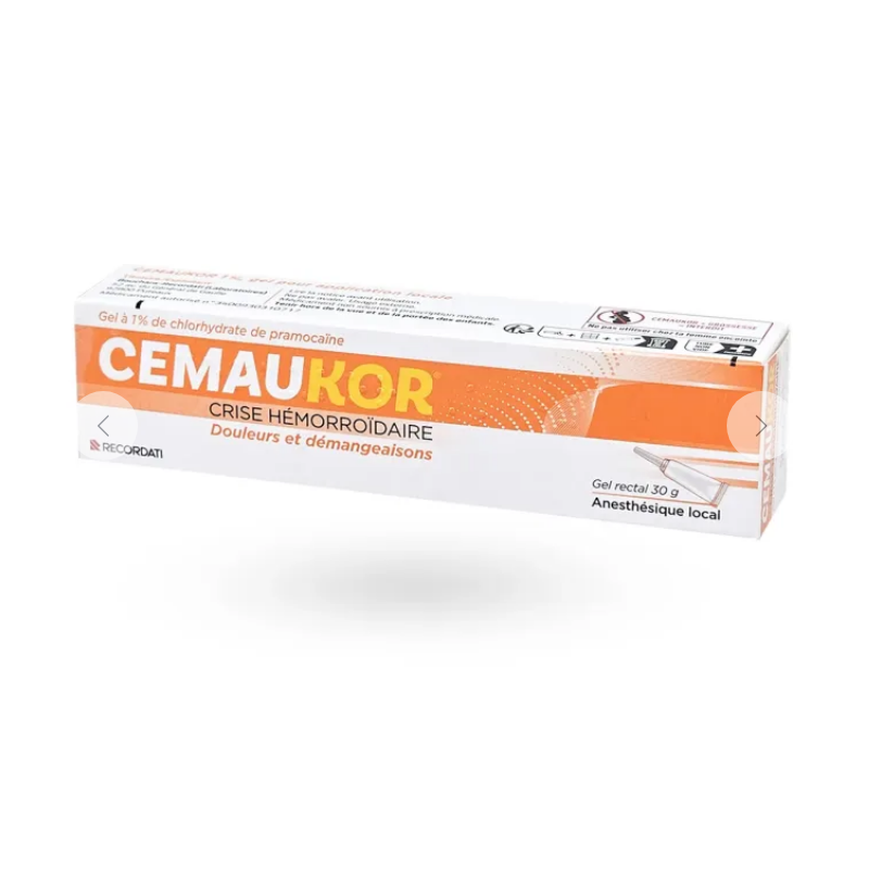 Gel Crise Hemorroïdaire - Cemaukor - 30g