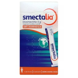 Smectalia - Diarrhée Aigüe - IPSEN - 12 sachets