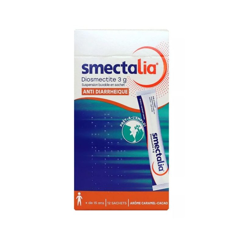 Smectalia - Diarrhée Aigüe - IPSEN - 12 sachets