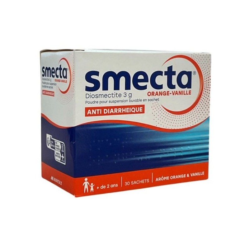 Smecta Diosmectite 3g, 30 Sachets, Diarrhée Mayoly