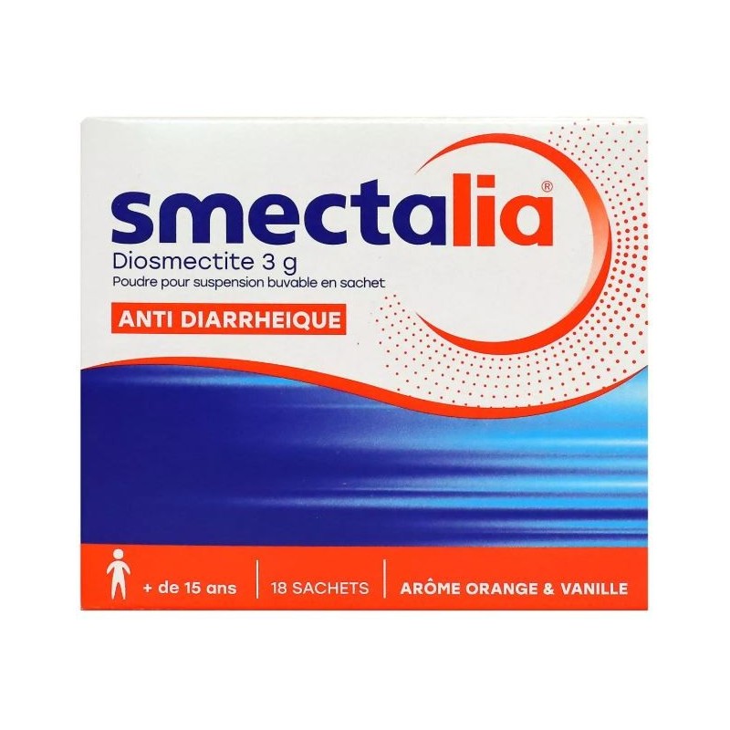 Smectalia - Diarrhée Aiguë - 18 Sachets - Mayoly
