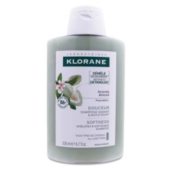 Shampooing au lait d'Amande - Tous Types de Cheveux - Klorane - 200ml - Klorane