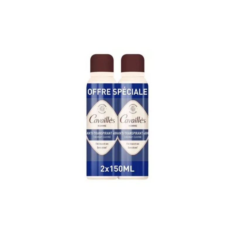 Déodorant Spray - L'Homme Anti-transpirant - Rogé Cavaillès - 2X150ml - Rogé Cavaillès