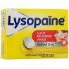 Lysopaïne - Ambroxol 20 mg - Citron - Maux de Gorge Aigus - Sanofi - 18 Pastilles