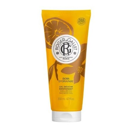 Orange Wood Toning Shower Gel - Roger Gallet - 200ml Roger & Gallet