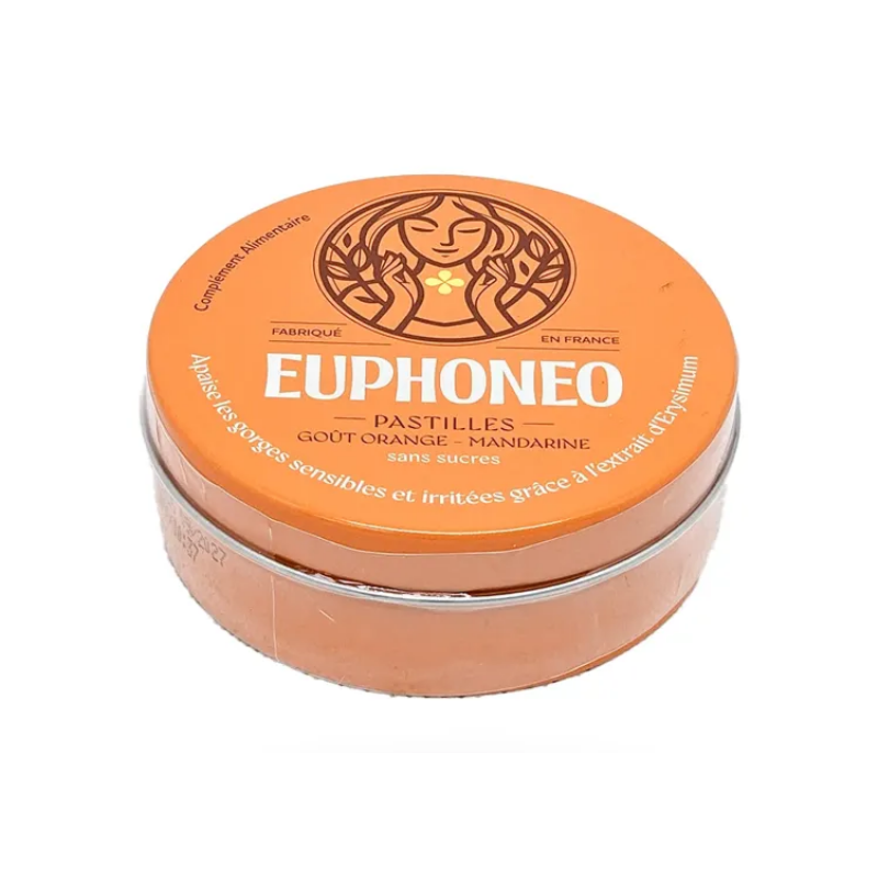 Euphoneo Pastilles - Orange/Mandarin taste - Box of 50