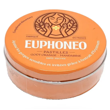 Euphoneo Pastilles - Goût Orange/Mandarine - Boite De 50