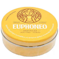 Euphoneo Pastilles - Honey/Lemon flavor - Box of 50