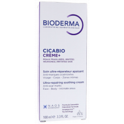 Cicabio Crème+ - Ultra Soothing Repair Care -Bioderma - 100 ml