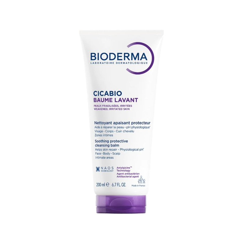 Cicabio Cleansing Balm - Soothing Protective Cleanser - Bioderma - 200 ml
