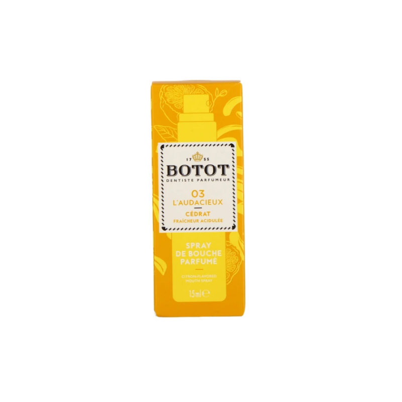 Spray de Bouche Parfumé - Cédrat - Botot - 15 ml