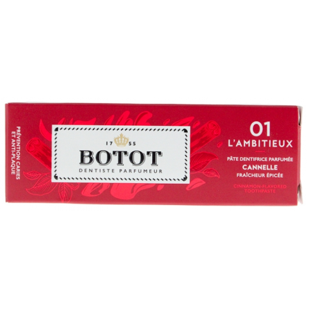 Pate Dentifrice Parfumée - Cannelle - Botot - 25 ml