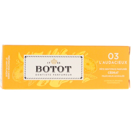 Pate Dentifrice Parfumée - Cédrat - Botot - 25 ml