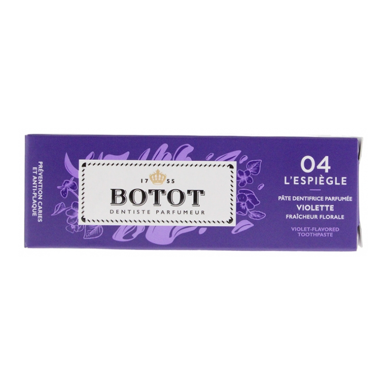 Pate Dentifrice Parfumée - Violette - Botot - 25 ml