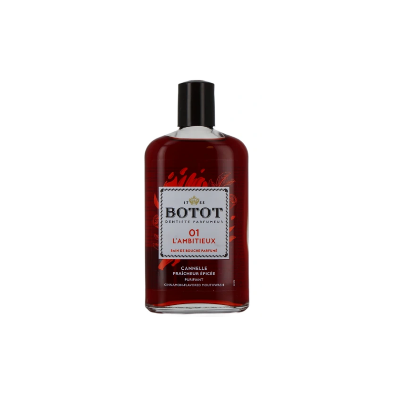 Bain de Bouche Parfumé - Cannelle Fraîcheur épicée - Botot - 250 ml