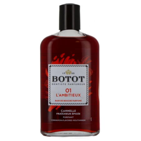 Scented Mouthwash – Fresh, Spicy Cinnamon – Botot – 250 ml