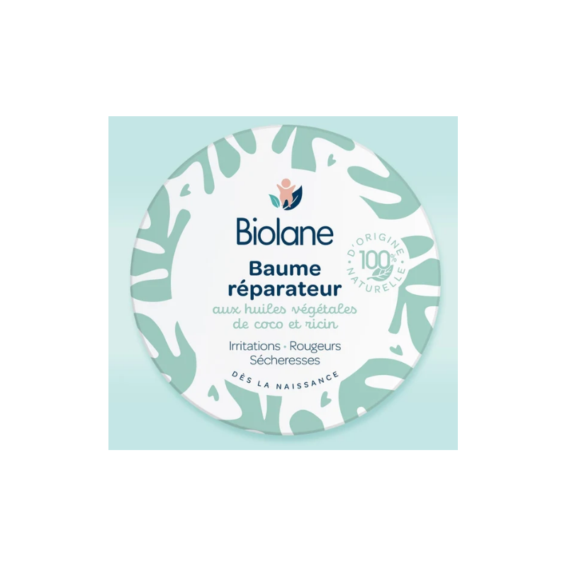 Baume Réparateur - Irritations - Rougeurs - Sécheresses - Biolane - 45 ml