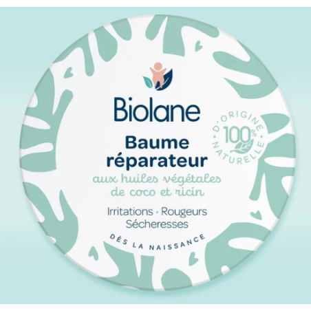 Repairing Balm – Irritation – Redness – Dryness – Biolane – 45 ml