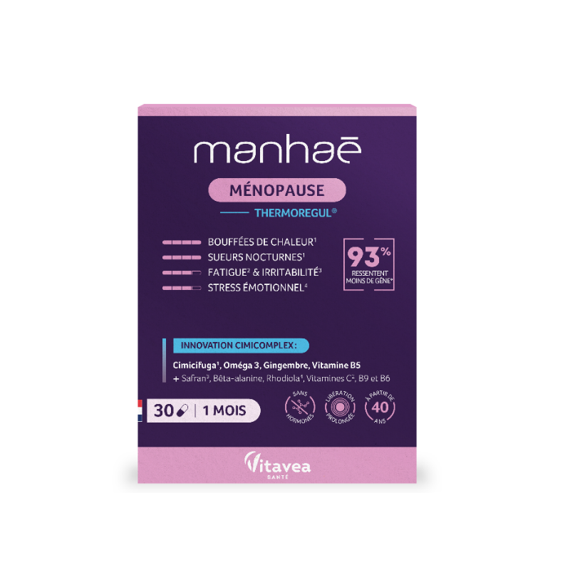 Manhaé Menopause Thermoregul - 1 Month - Box of 30