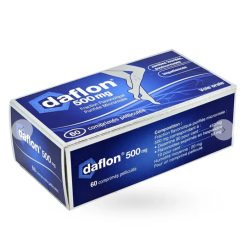 Daflon 500 mg – for poor venous circulation and haemorrhoids – 60 Tablets