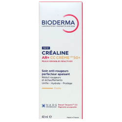Crealine AR - Soin Anti-Rougeurs Teinté Dorée - Bioderma - 40 ml