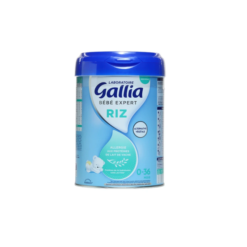 Expert Baby Rice Milk – 0 to 36 months – Gallia – 800 g