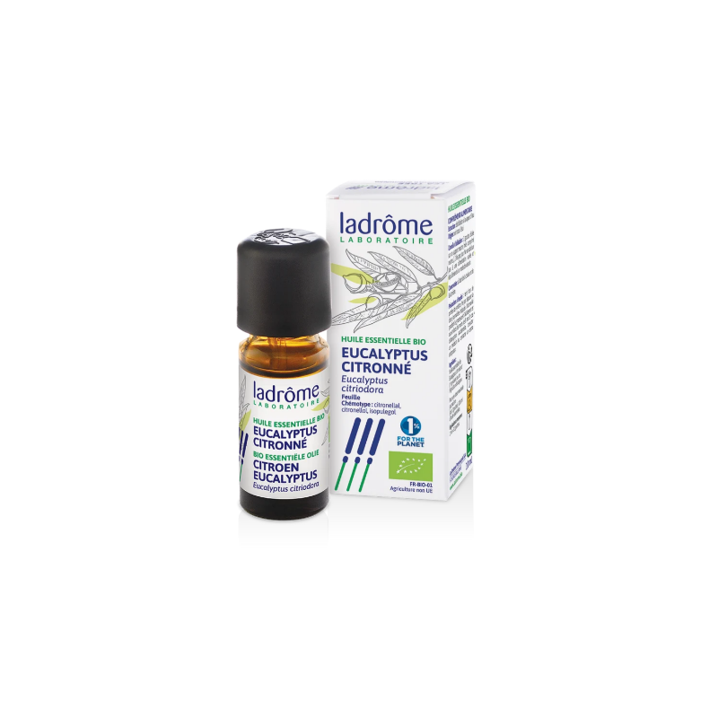Huile Essentielle Eucalyptus Citronné Bio - Ladrôme - 10 ml