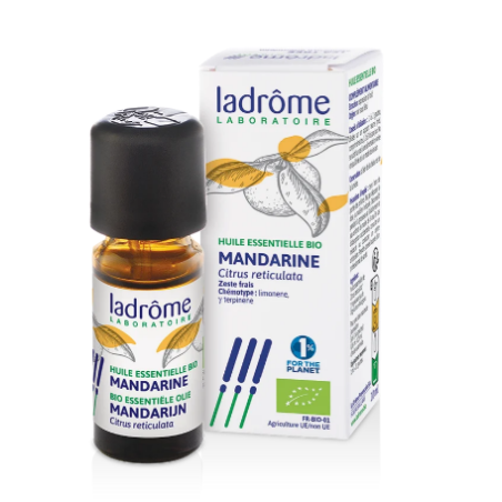 Organic Mandarin Essential Oil - Ladrôme - 10 ml