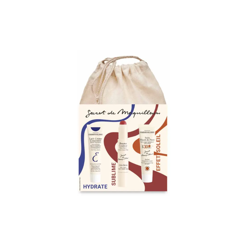 Lait-Crème Concentré Pouch - Lip Balm - Complexion Blush - Embryolisse