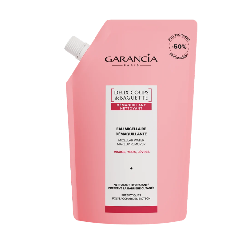 Recharge Eau Micellaire Démaquillante - Nettoyant Hydratant - Garancia - 400 ml