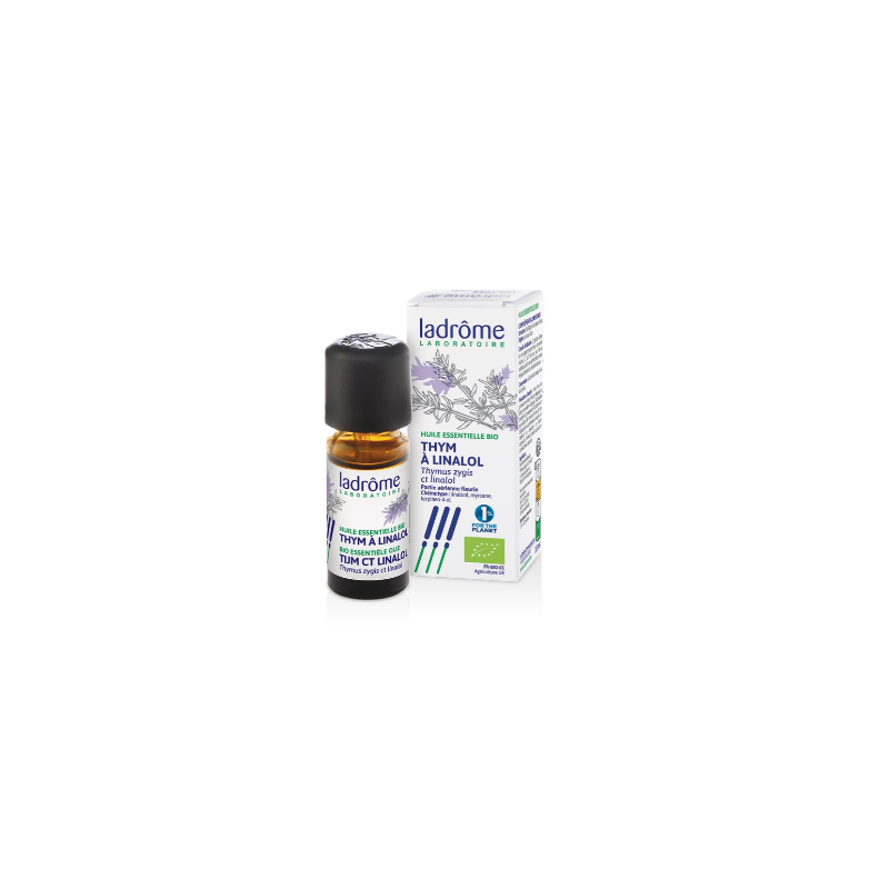 Organic Linalool Thyme Essential Oil - Ladrôme - 10 ml