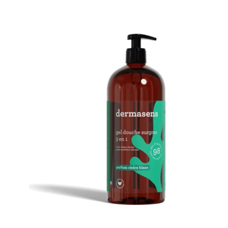 3-in-1 Surgras Shower Gel - White Cedar - Dermasens - 1L
