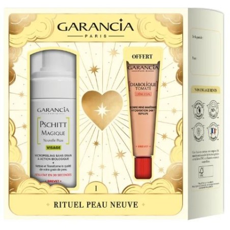 Coffret Rituel Peau Neuve - Pschitt Magique + Diabolique tomate offert - Garancia