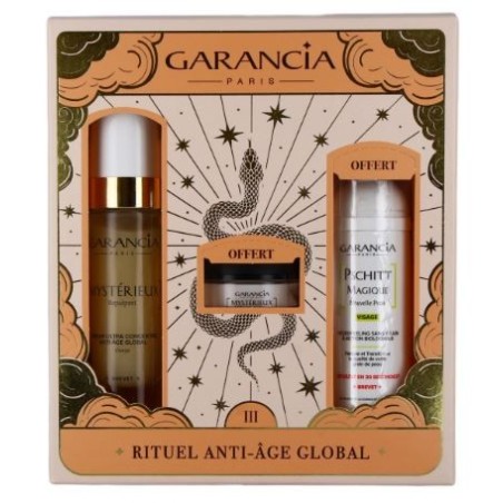 Global Anti-Aging Ritual Set - Mysterious Thousand and One Days + Magic Pschitt + Mysterious Plumping  - Garancia