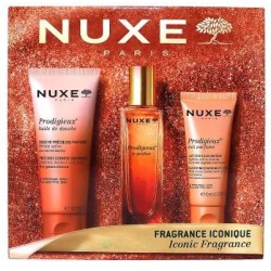 Coffret Fragrance Iconique - Prodigieux Le Parfum - Huile douche - Lait Parfumé- Nuxe